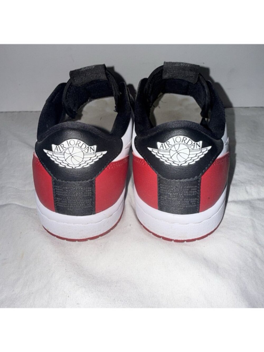 Nike Air Jordan 1 Low EasyOn Black Toe AV3918-102 Women’s Size 8.5 - Picture 7 of 9
